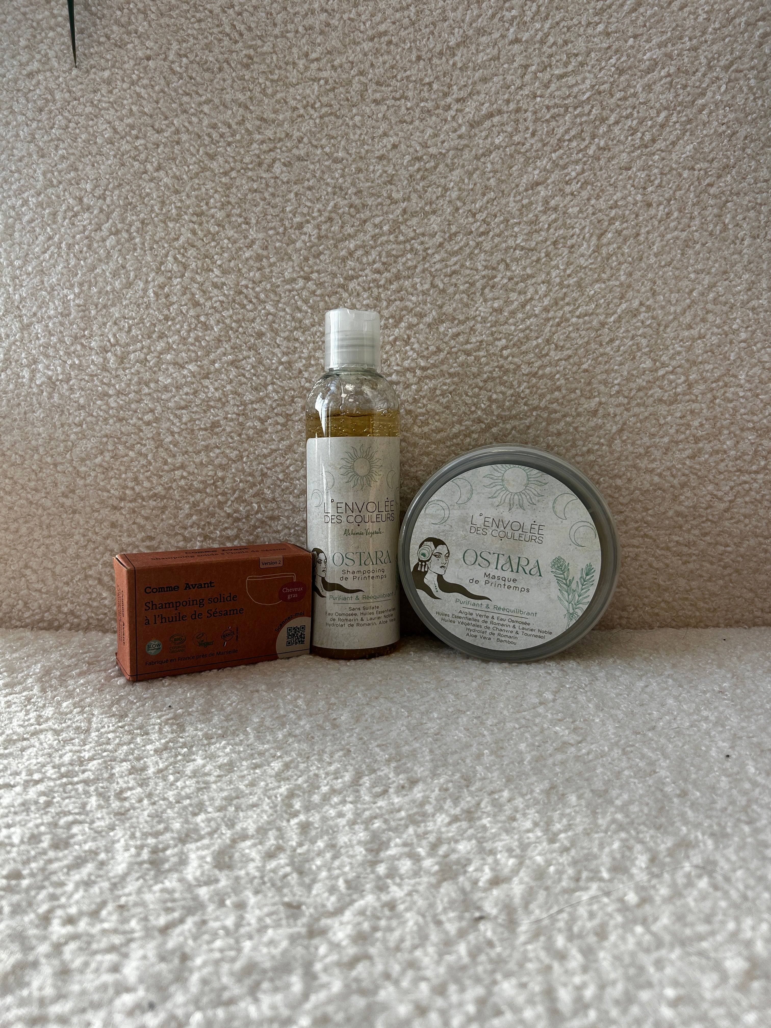 Routine cuir chevelu gras