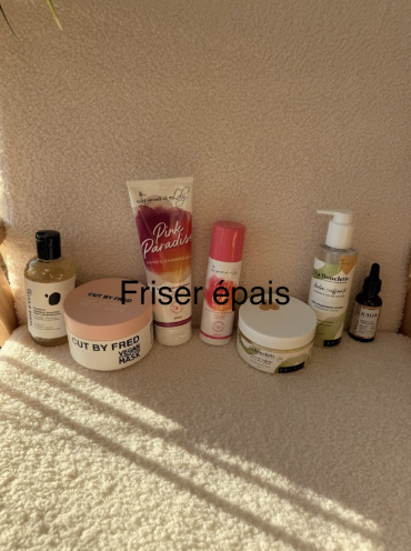 Routine cheveux frisés et épais