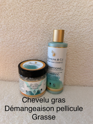Routine cuir chevelu gras + démangeaison + pellicule grasse