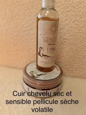 Routine cuir chevelu sec + sensible + pellicule sèche