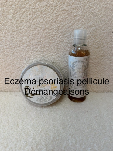 Routine eczéma psoriasis pellicule + démangeaison