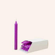Bougie violette rituelle