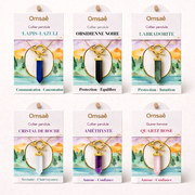 Colliers Pendules en pierres naturelles