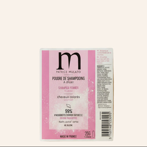 Poudre de Shampooing Cheveux Colorés
