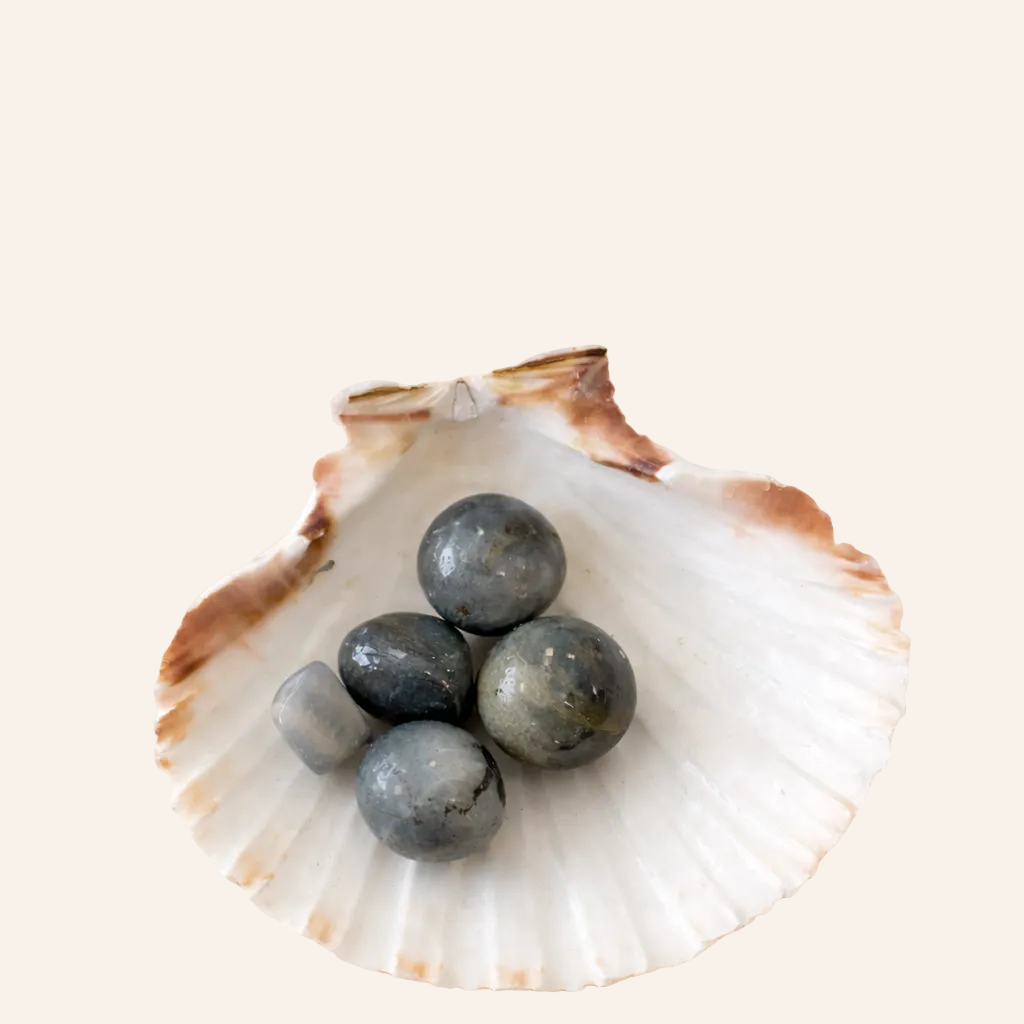 Labradorite roulée – Pierre naturelle