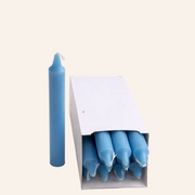 bougie bleu rituel
