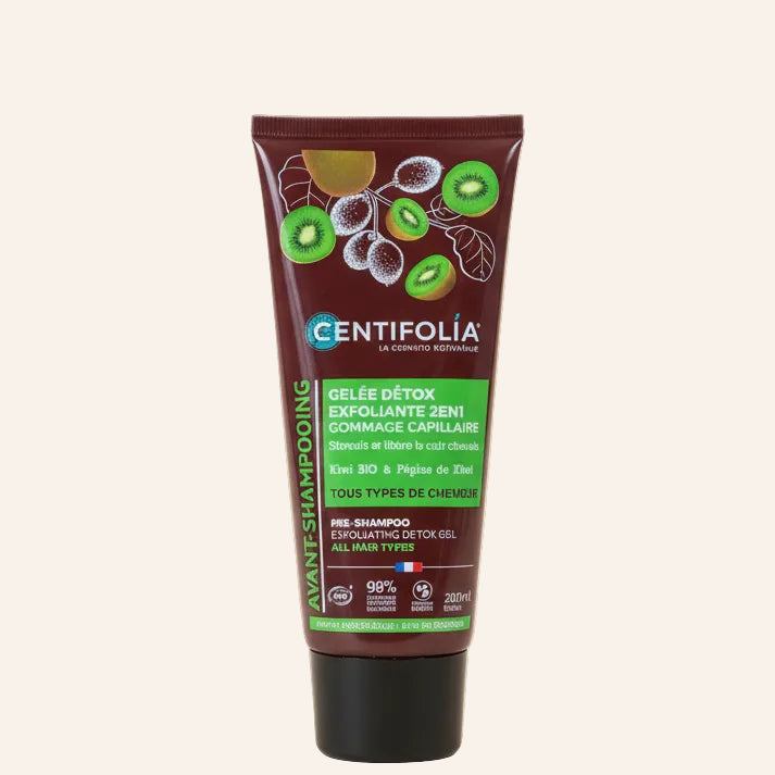Gelée Détox Exfoliante Cuir Chevelu ,Avant-shampooing