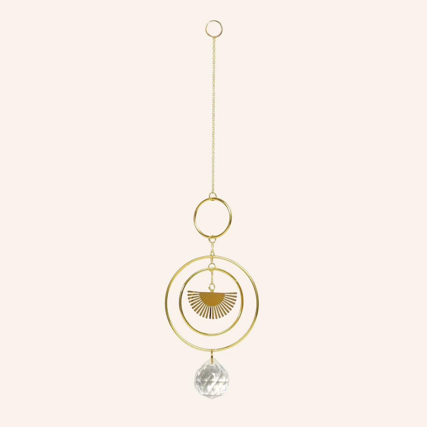 Attrape-Soleil – Suspension Cristal & Métal