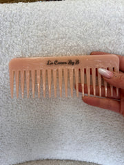 Peigne Rose 🥀 gravé Le Cocon by b