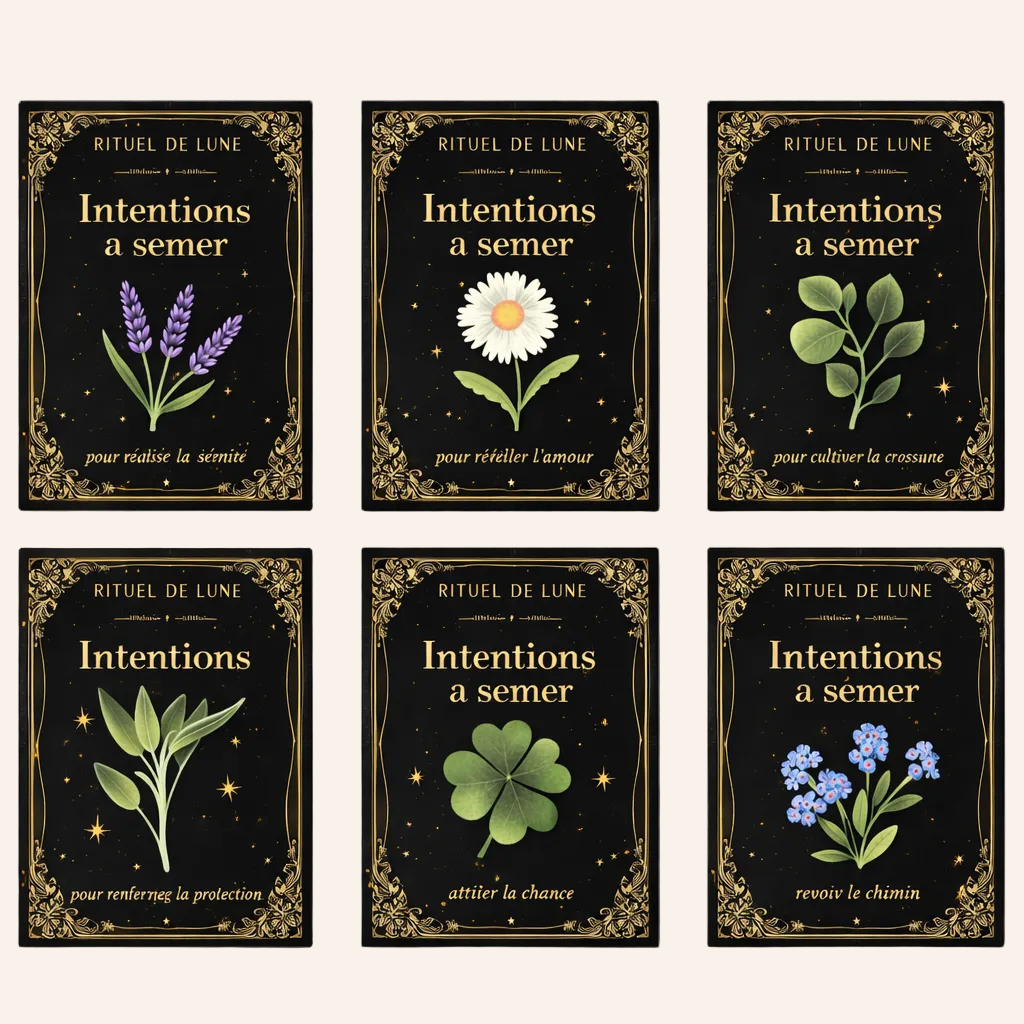 Intentions à semer