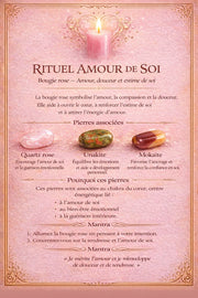 RITUEL AMOUR DE SOI — Bougie rose