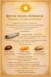 RITUEL SOLEIL INTÉRIEUR — Bougie jaune