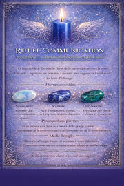 RITUEL PAROLE JUSTE — Bougie bleue