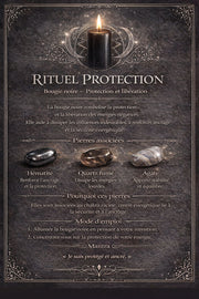 RITUEL PROTECTION — Bougie noire
