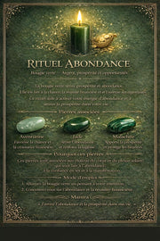 RITUEL ABONDANCE — Bougie verte