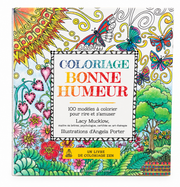 Couverture de Coloriage bonne humeur par Lacy Mucklow, illustrations d’Angela Porter, sur fond blanc