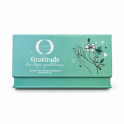 Coffret Gratitude les défis quotidiens de Rituel de Lune, recto sur fond blanc