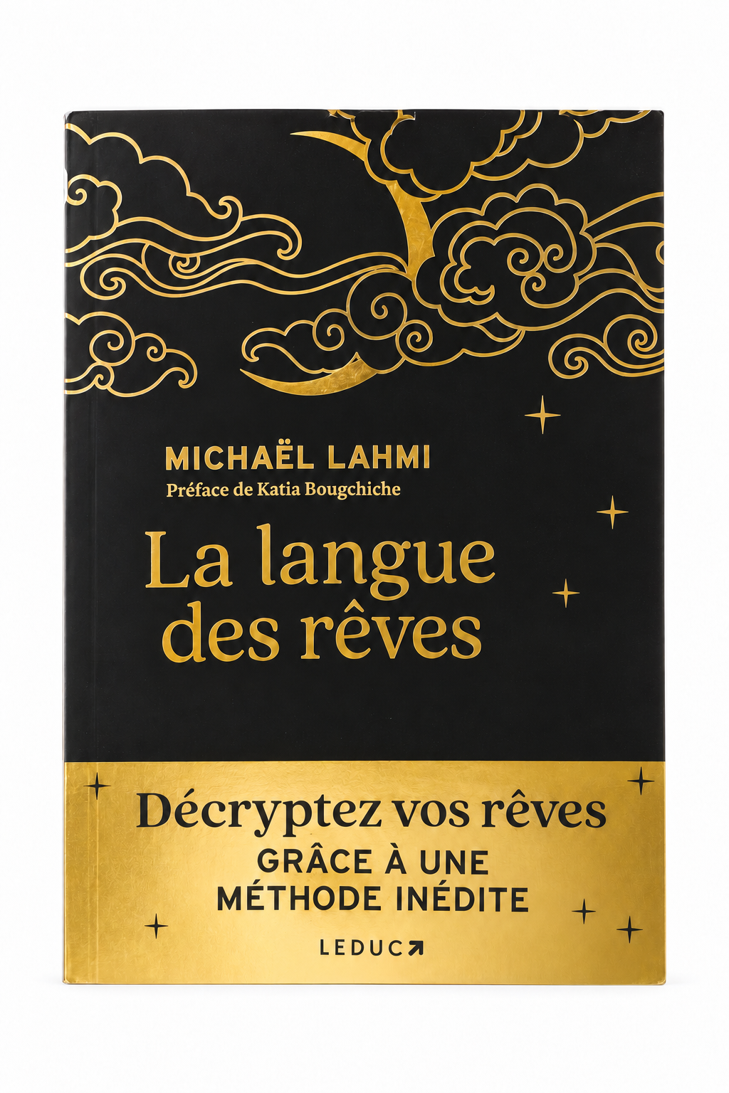 Couverture de La langue des rêves de Michaël Lahmi sur fond blanc