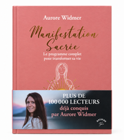 Couverture de Manifestation sacrée d’Aurore Widmer sur fond blanc