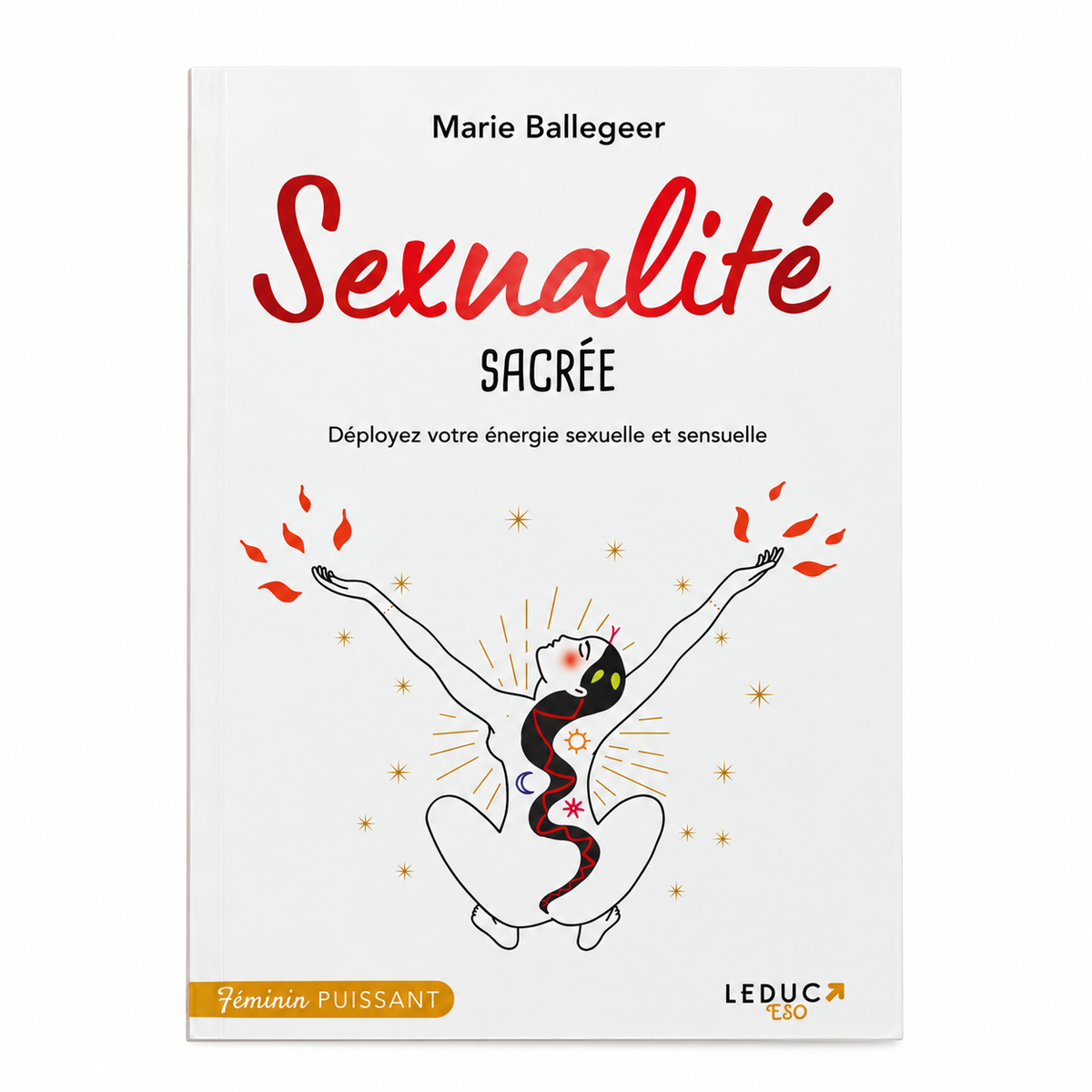 Couverture de Sexualité sacrée de Marie Ballegeer sur fond blanc
