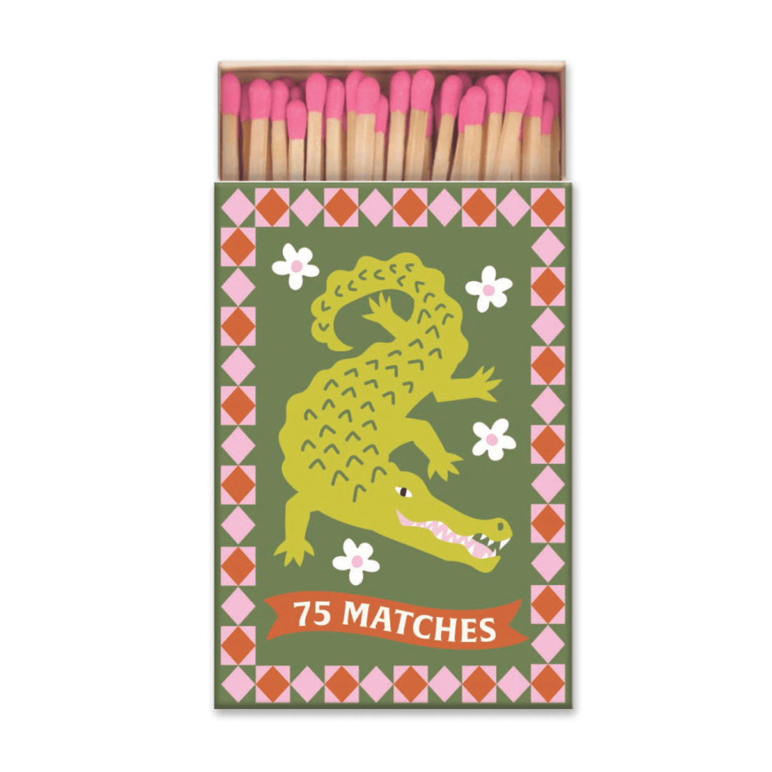 Boîte de 75 allumettes A Dopo crocodile Paddywax