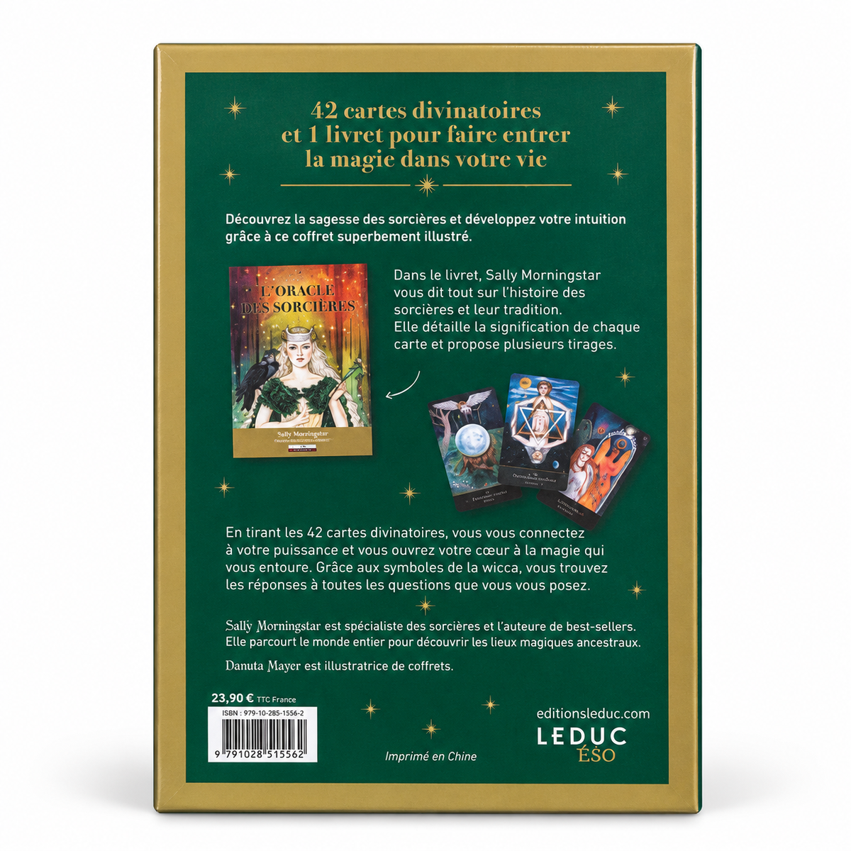 L’Oracle des sorcières – verso sur fond blanc